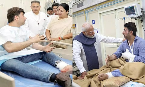 கவனிச்சீங்களா.. எல்லாம் வெறும் போட்டோ ஷூட் - டெல்லி குண்டுவெடிப்பில் பிரதமர் மோடியை விமர்சித்த ஆம் ஆத்மி