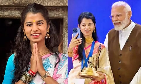 பாஜகவில் சேர்ந்த ஒரே மாதத்தில் வரலாற்று வெற்றி.. 25 வயதில் இளம் எம்.எல்.ஏ.வாக தேர்வான பாடகி மைதிலி