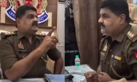 "பயங்கரவாதத்துக்கு மதம் இல்லை.." என்று பேசிய உத்தரப் பிரதேச போலீஸ் இன்ஸ்பெக்டர் மீது ஒழுங்கு நடவடிக்கை