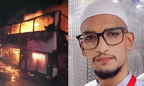 சவுதி பேருந்து விபத்து: ஒருவர் மட்டும் உயிர் பிழைத்த அதிசயம்