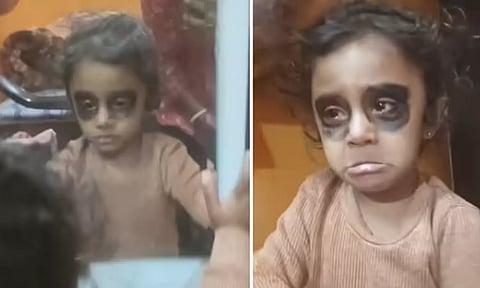 சிறுமி செல்போன் பார்க்காமல் இருக்க தாய் செய்த திட்டம்