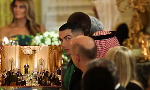 வெள்ளை மாளிகையில் விருந்து: சவுதி பட்டத்து இளவரசருடன் கலந்து கொண்ட ரொனால்டோ