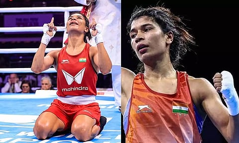 உலகக் கோப்பை குத்துச்சண்டை: தங்கம் பதக்கம் வென்ற இந்திய வீராங்கனை நிகாத் ஜரீன்