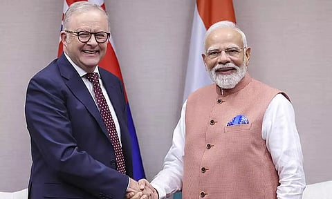 ஆஸ்திரேலிய பிரதமரை சந்தித்தார் பிரதமர் மோடி