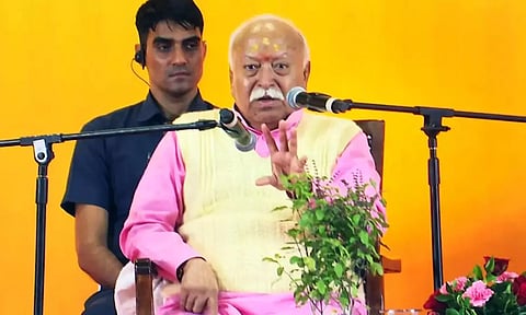 "இந்துக்கள் இல்லையென்றால் உலகம் இல்லாமல் போய்விடும்" - ஆர்.எஸ்.எஸ் தலைவர் மோகன் பகவத்!