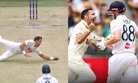 2-வது இன்னிங்சில் 164 ரன்களுக்கு ஆல் அவுட்- ஆஸ்திரேலியாவுக்கு 205 ரன்கள் இலக்கு நிர்ணயித்த இங்கிலாந்து