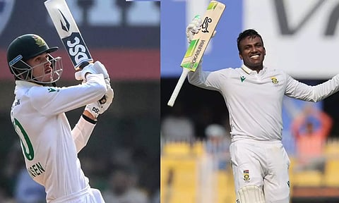 முத்துசாமி சதம், யான்சன் மிரட்டல்: தென்ஆப்பிரிக்கா முதல் இன்னிங்சில 489 ரன்கள் குவிப்பு