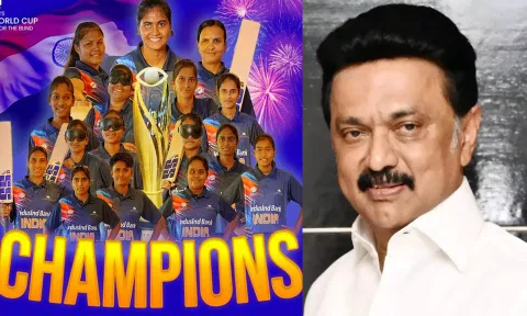 துணிச்சல் வழிநடத்தும்போது வரலாறு படைக்கப்படுகிறது..!- மகளிர் அணிக்கு முதலமைச்சர் வாழ்த்து