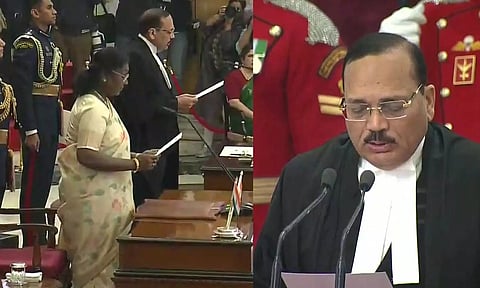 உச்சநீதிமன்றத்தின் தலைமை நீதிபதியாக பொறுப்பேற்றார் சூர்யகாந்த்!