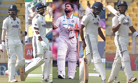 INDvsSA: 5 முக்கிய விக்கெட்டுகளை இழந்து இந்தியா திணறல்