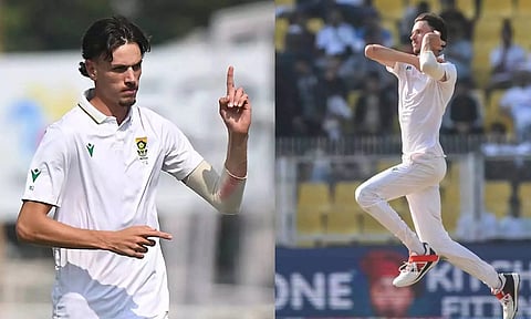 இந்திய மண்ணில் 17 ஆண்டுகளுக்கு பிறகு 5 விக்கெட்: 2-வது இடதுகை வேகப்பந்து வீச்சாளராக யான்சென் சாதனை