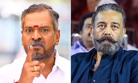 கமல் ஹாசனுக்கு கொலை மிரட்டல் விடுத்த நடிகருக்கு பாஜகவில் மாநில பிரசார அணி செயலாளர் பதவி!