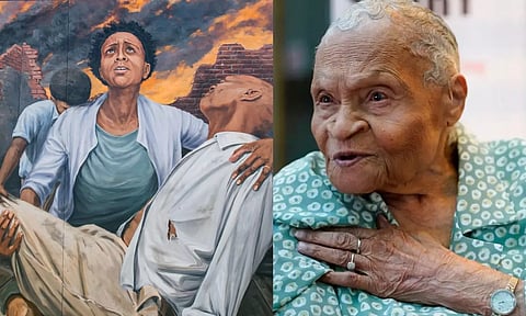 அமெரிக்க நிறவெறியின் கோர முகத்தை காட்டிய துல்சா படுகொலைகளில் உயிர்தப்பிய கருப்பின பெண்  111 வயதில் மறைவு