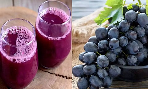 மருத்துவ குணம் கொண்ட கருப்பு திராட்சை