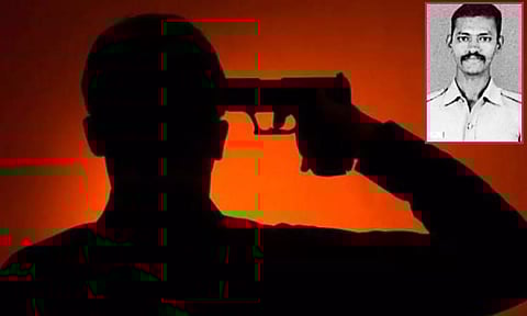 மதுரையில் துப்பாக்கியால் சுட்டு காவலர் தற்கொலை