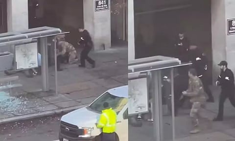 வெள்ளை மாளிகை அருகே துப்பாக்கிச்சூடு நடத்திய ஆப்கானிஸ்தான் வாலிபர் - 2 வீரர்கள் படுகாயம்