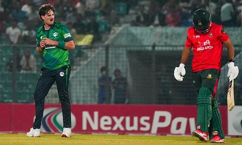 முதல் டி20 போட்டி: வங்கதேசத்துக்கு அதிர்ச்சி அளித்த அயர்லாந்து