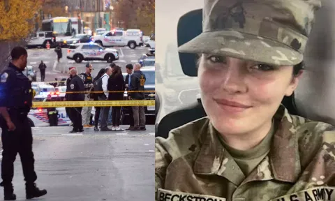 அமெரிக்க வெள்ளை மாளிகை அருகே துப்பாக்கி சூடு- பெண் பாதுகாப்பு படை வீரர் உயிரிழப்பு