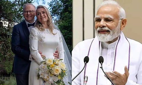 62 வயதில் காதல் திருமணம்... ஆஸ்திரேலியா பிரதமருக்கு மோடி வாழ்த்து