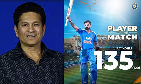 ஆட்ட நாயகன் விருது: சச்சின் சாதனையை நெருங்கும் விராட் கோலி