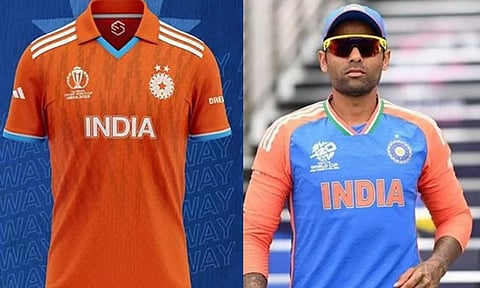 டி20 உலகக் கோப்பை தொடர்: இந்திய அணிக்கான புதிய ஜெர்சி நாளை அறிமுகம்?