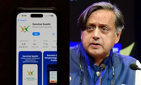 சஞ்சார் சாத்தி செயலி சர்ச்சை.. மத்திய அரசுக்கு எதிராக சசி தரூர் கருத்து