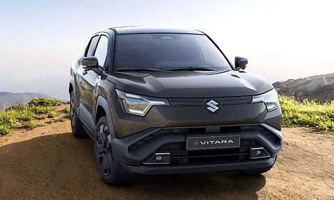 543 கி.மீ. ரேஞ்ச் வழங்கும் புது எலெக்ட்ரிக் கார் அறிமுகம் செய்த மாருதி சுசுகி