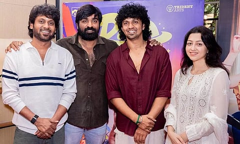 ரியோ ராஜ் நடிக்கும் 'ராம் in லீலா ' படத்தின் தொடக்க விழாவில் கலந்து கொண்ட விஜய் சேதுபதி