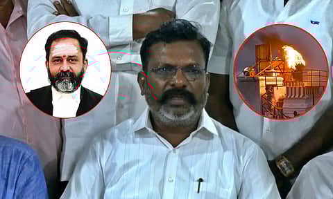 ஜிஆர் சுவாமிநாதனை பதவிநீக்கம் செய்ய 'இம்பீச்மெண்ட்' நடவடிக்கை - திருமாவளவன் கோரிக்கை!