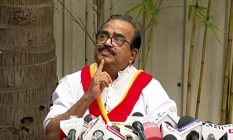 "திருப்பரங்குன்றம் விவகாரத்தில் பேசாமல் இருப்பதுதான் விஜய்க்கு நல்லது" - தவெக நிர்வாகி நாஞ்சில் சம்பத்!