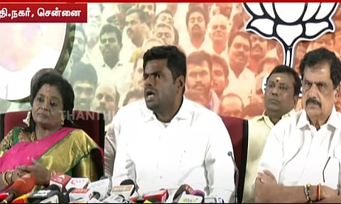 திருப்பரங்குன்றம் வழக்கில் நீதிமன்ற உத்தரவில் எந்த தவறும் இல்லை: அண்ணாமலை