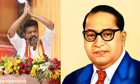 அண்ணல் அம்பேத்கர் காட்டிய வழியில் பயணிப்போம்..!- த.வெ.க. தலைவர் விஜய்