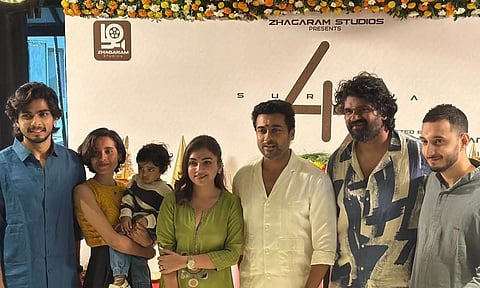 சூர்யா 47 படத்தின் படப்பிடிப்பு பூஜையுடன் இன்று தொடங்கியது