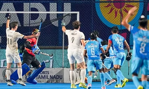 ஜூனியர் உலக கோப்பை ஹாக்கி: இந்தியாவை வீழ்த்தி இறுதிப் போட்டிக்கு முன்னேறிய ஜெர்மனி