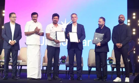 தமிழ்நாடு அரசுடன் ரூ.4 ஆயிரம் கோடி மதிப்பிலான புரிந்துணர்வு ஒப்பந்தம் மேற்கொண்ட ஜியோ ஹாட்ஸ்டார்!
