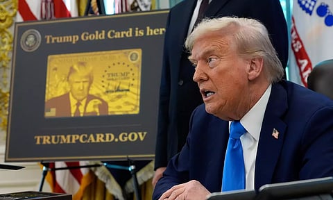 அமெரிக்காவில் நிரந்தர குடியுரிமைக்கு ரூ.8.98 கோடி தங்க அட்டை விசா திட்டம் அறிமுகம்