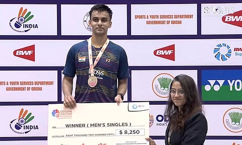ஒடிசா மாஸ்டர்ஸ் பேட்மிண்டன்: சாம்பியன் பட்டம் வென்றார் கிரண் ஜார்ஜ்