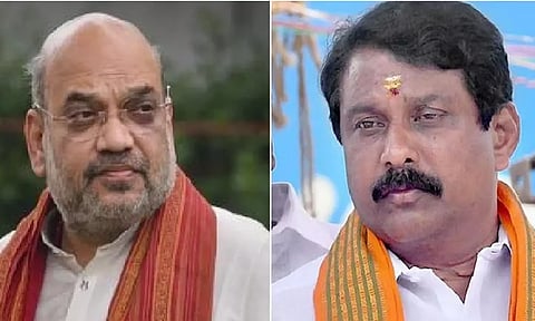 உள்துறை மந்திரி அமித்ஷாவை சந்தித்த நயினார் நாகேந்திரன்