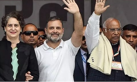 பா.ஜ.க.வுடன் இணைந்து செயல்படுகிறது: தேர்தல் ஆணையத்தை சாடிய ராகுல் காந்தி