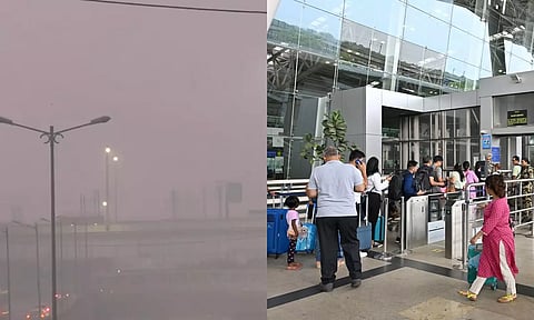 டெல்லியில் மோசமான வானிலை - சென்னையில் 11 விமான சேவை ரத்து