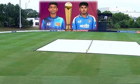 U19 ஆசிய கோப்பை: மழையால் டாஸ் கூட போட முடியாமல் அரையிறுதி ஆட்டம் பாதிப்பு