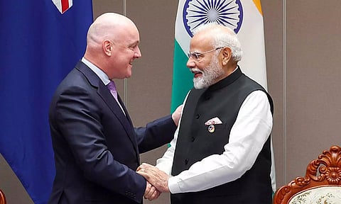 இந்தியா - நியூசிலாந்து இடையே சுதந்திர வர்த்தக ஒப்பந்தம்