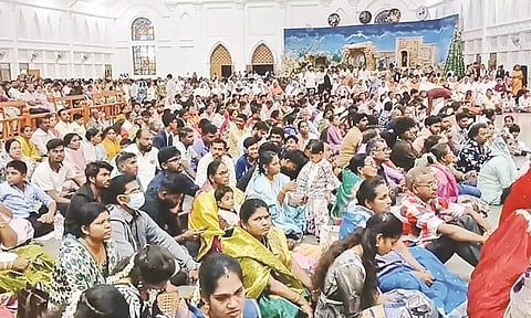 வேளாங்கண்ணி புனித ஆரோக்கிய மாதா பேராலயத்தில் கிறிஸ்துமஸ் விழா கோலாகலம்