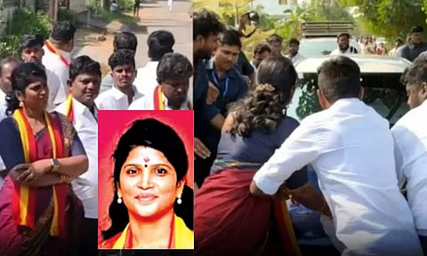 விஜய் கட்சியில் பதவி கிடைக்காத விரக்தி: அஜிதா ஆக்னல் தற்கொலை முயற்சி