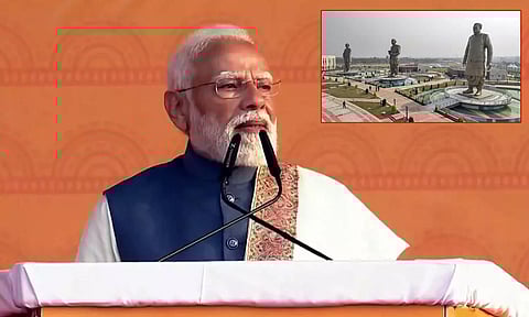 சட்டப்பிரிவு 370-ஐ நீக்கும் வாய்ப்பு எங்கள் அரசுக்கு கிடைத்ததில் பாஜக பெருமை கொள்கிறது: பிரதமர் மோடி