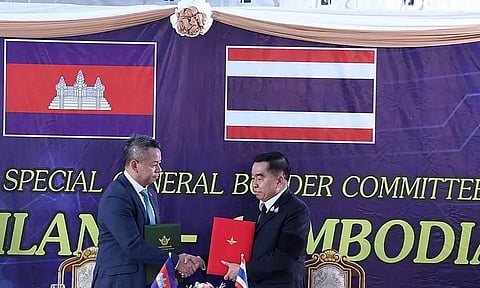 தாய்லாந்து- கம்போடியா இடையே புதிய போர் நிறுத்த ஒப்பந்தம்