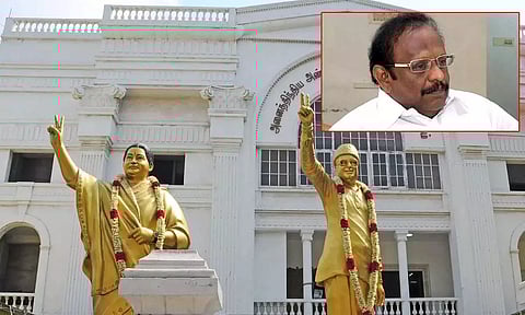 மு.க. ஸ்டாலினின் ஆஸ்தான கொத்தடிமை, ஒட்டுண்ணி: அமைச்சர் ரகுபதியை கடுமையாக விமர்சித்த அதிமுக