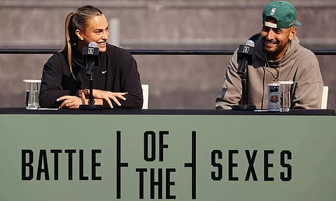 துபாயில் இன்று கண்காட்சி போட்டி: ஆஸ்திரேலிய வீரருடன் மோதும் நம்பர் 1 வீராங்கனை