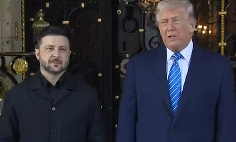 அமெரிக்க அதிபருடன் உக்ரைன் அதிபர் ஜெலன்ஸ்கி சந்திப்பு