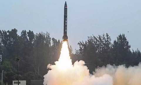 பிரளய் ஏவுகணை சோதனை வெற்றி: ராஜ்நாத் சிங் பாராட்டு